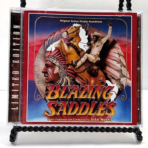 Blazing Saddles Soundtrack Promo CD John Morris Limited Edition 3000 CD's OOP - Picture 1 of 4